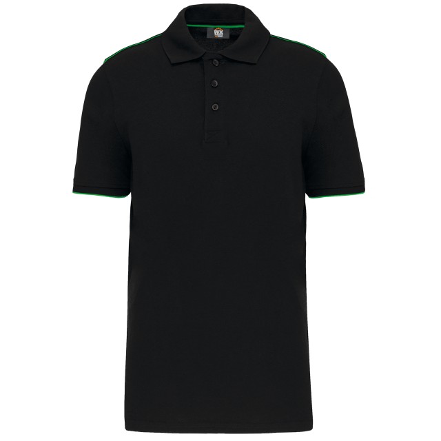 MEN'S SHORT-SLEEVED CONTRASTING DAYTODAY POLO SHIRT