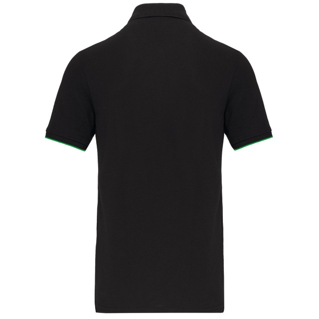 MEN'S SHORT-SLEEVED CONTRASTING DAYTODAY POLO SHIRT