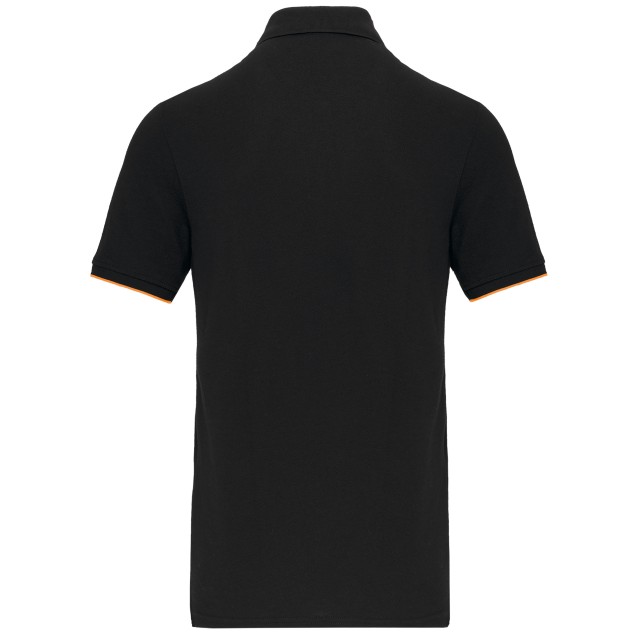 MEN'S SHORT-SLEEVED CONTRASTING DAYTODAY POLO SHIRT