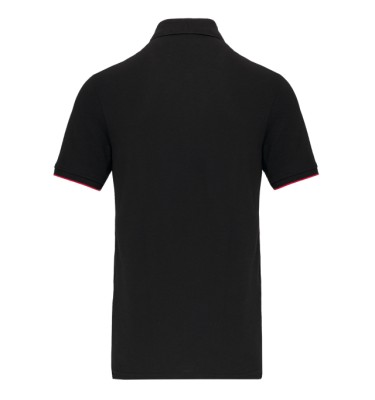 MEN'S SHORT-SLEEVED CONTRASTING DAYTODAY POLO SHIRT