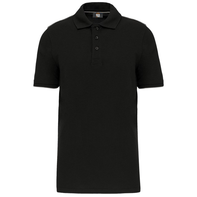 MEN'S SHORT-SLEEVED CONTRASTING DAYTODAY POLO SHIRT
