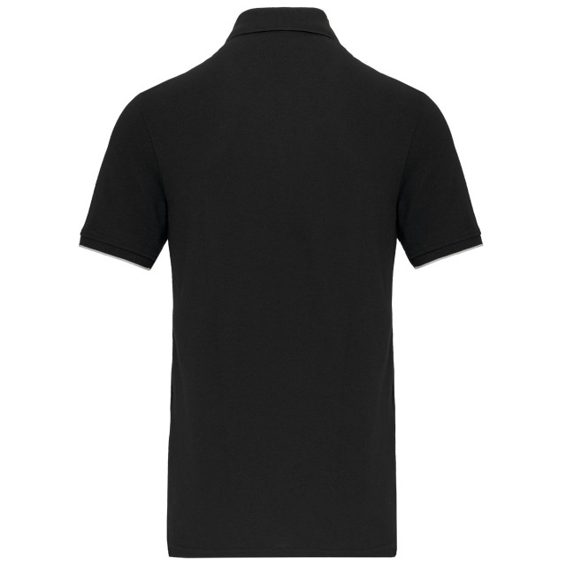 MEN'S SHORT-SLEEVED CONTRASTING DAYTODAY POLO SHIRT