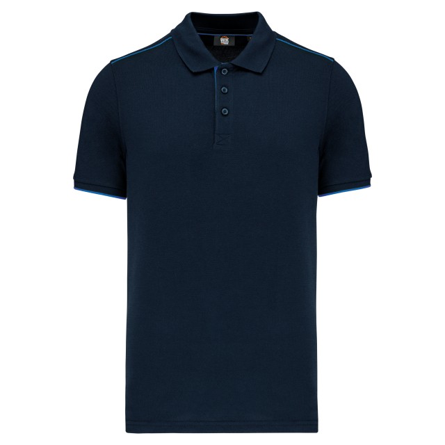 MEN'S SHORT-SLEEVED CONTRASTING DAYTODAY POLO SHIRT