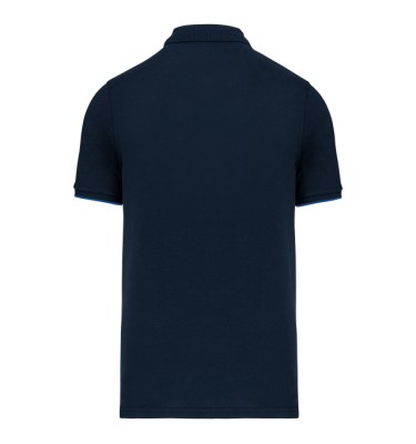 MEN'S SHORT-SLEEVED CONTRASTING DAYTODAY POLO SHIRT
