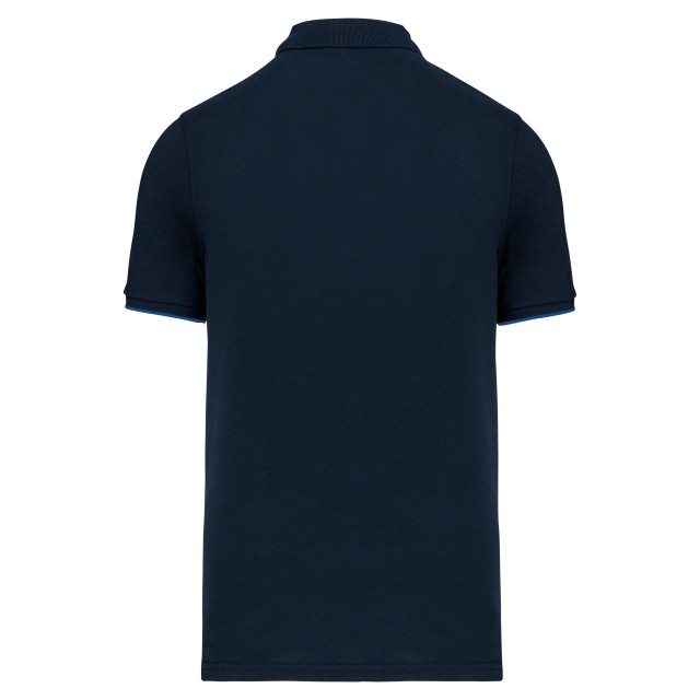 MEN'S SHORT-SLEEVED CONTRASTING DAYTODAY POLO SHIRT