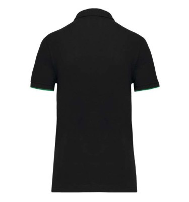 LADIES' SHORT-SLEEVED CONTRASTING DAYTODAY POLO SHIRT