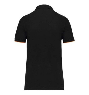 LADIES' SHORT-SLEEVED CONTRASTING DAYTODAY POLO SHIRT