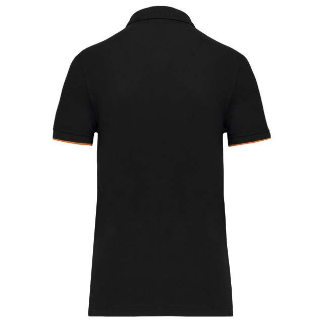 LADIES' SHORT-SLEEVED CONTRASTING DAYTODAY POLO SHIRT