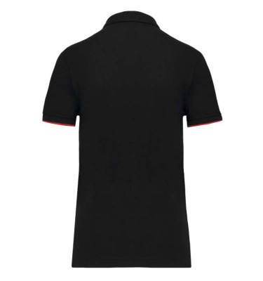 LADIES' SHORT-SLEEVED CONTRASTING DAYTODAY POLO SHIRT