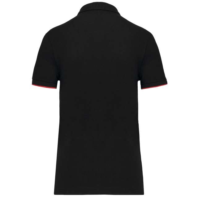 LADIES' SHORT-SLEEVED CONTRASTING DAYTODAY POLO SHIRT
