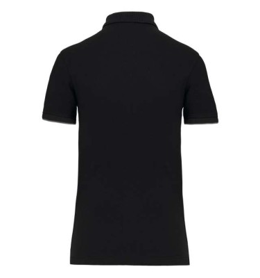 LADIES' SHORT-SLEEVED CONTRASTING DAYTODAY POLO SHIRT