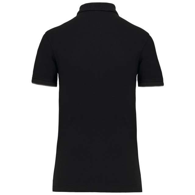LADIES' SHORT-SLEEVED CONTRASTING DAYTODAY POLO SHIRT