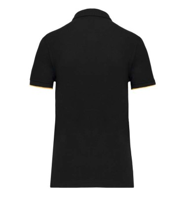 LADIES' SHORT-SLEEVED CONTRASTING DAYTODAY POLO SHIRT