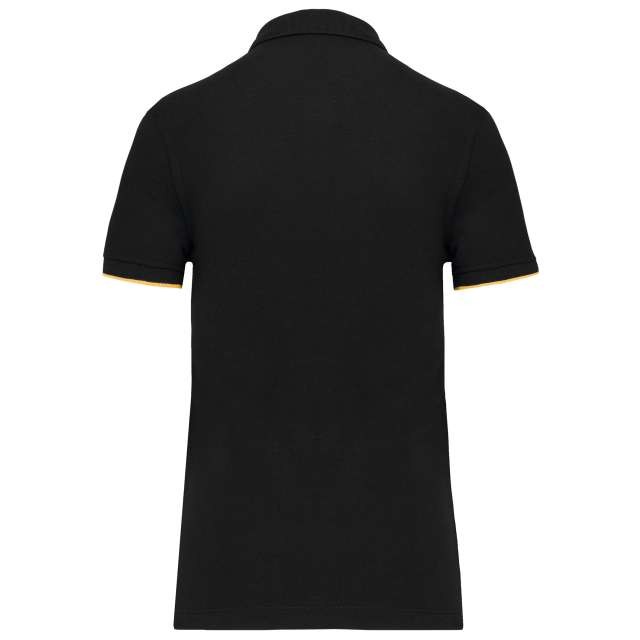 LADIES' SHORT-SLEEVED CONTRASTING DAYTODAY POLO SHIRT