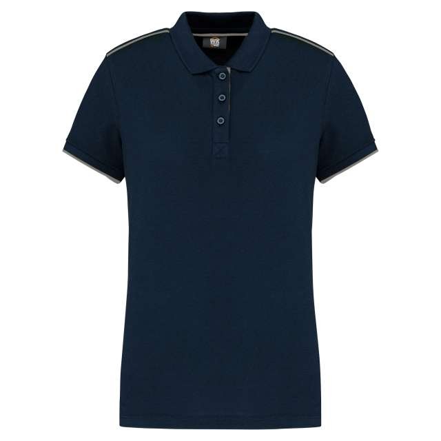 LADIES' SHORT-SLEEVED CONTRASTING DAYTODAY POLO SHIRT