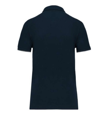LADIES' SHORT-SLEEVED CONTRASTING DAYTODAY POLO SHIRT