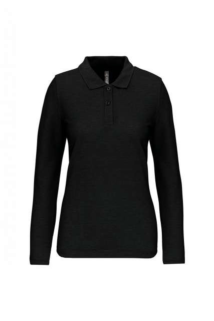 LADIES' LONG-SLEEVED POLO SHIRT