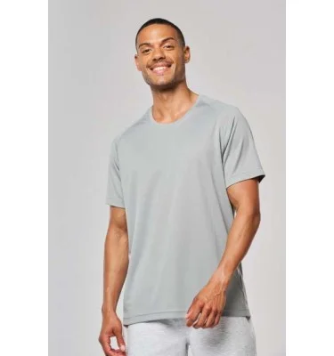 MEN'S RECYCLED ROUND NECK SPORTS T-SHIRT