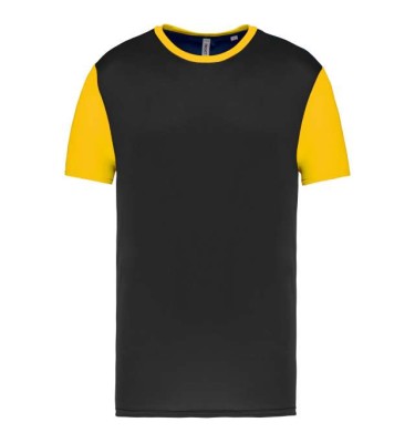 Black/sporty yellow