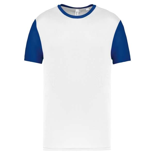ADULTS' BICOLOUR SHORT-SLEEVED T-SHIRT