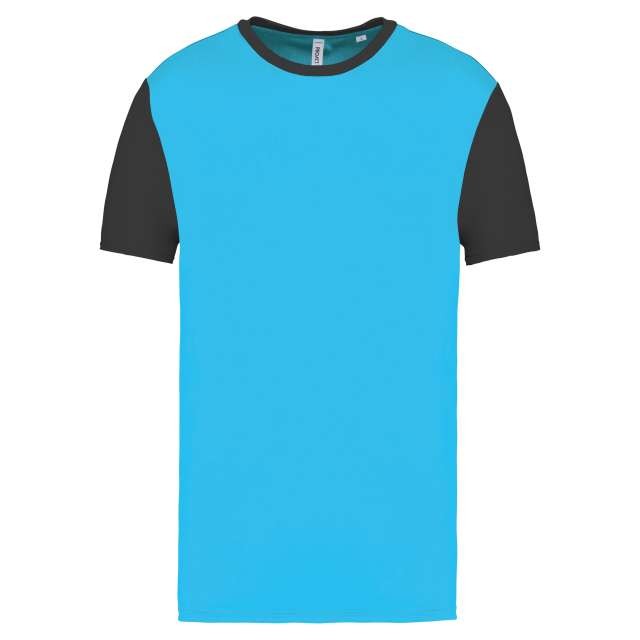 ADULTS' BICOLOUR SHORT-SLEEVED T-SHIRT