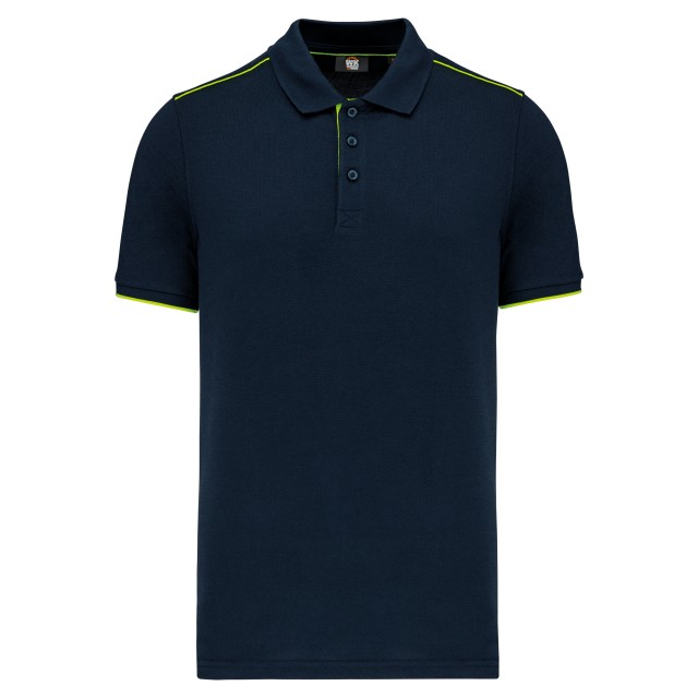 MEN'S SHORT-SLEEVED CONTRASTING DAYTODAY POLO SHIRT