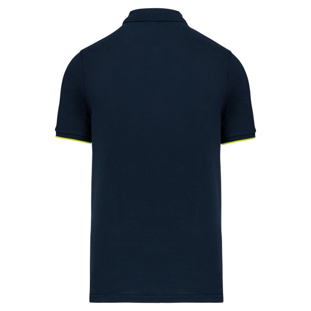 MEN'S SHORT-SLEEVED CONTRASTING DAYTODAY POLO SHIRT