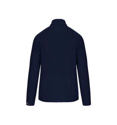 ADULTS' ZIP NECK TRAINING TOP