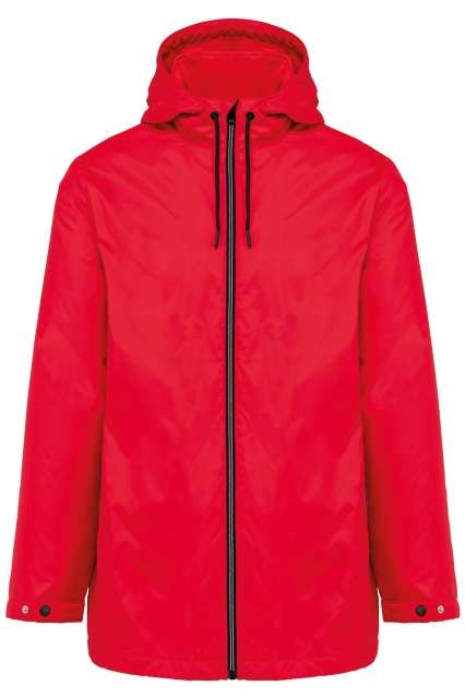 UNISEX HOODED JACKET WITH MICRO-POLARFLEECE LINING