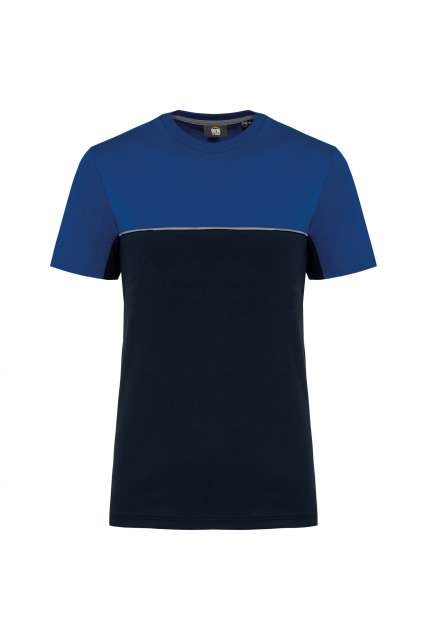UNISEX ECO-FRIENDLY SHORT SLEEVE TWO-TONE T-SHIRT