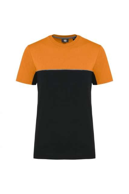 UNISEX ECO-FRIENDLY SHORT SLEEVE TWO-TONE T-SHIRT