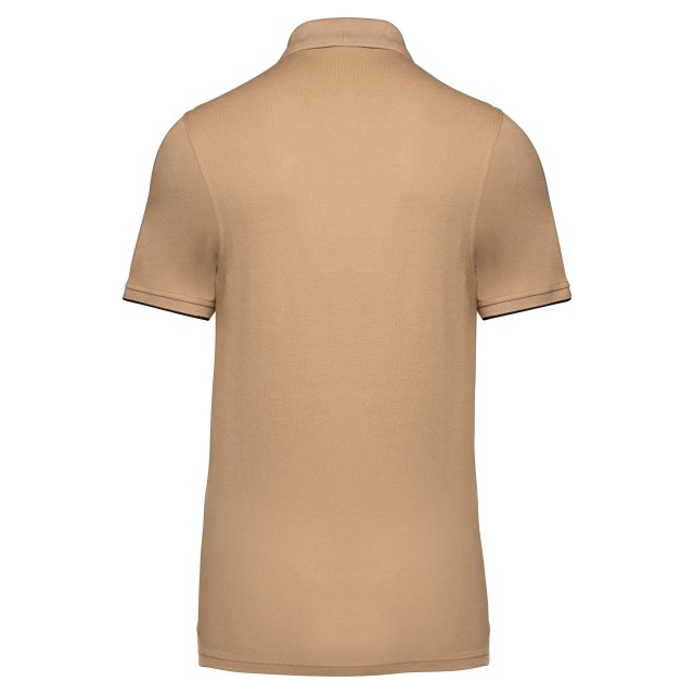 MEN'S SHORT-SLEEVED CONTRASTING DAYTODAY POLO SHIRT