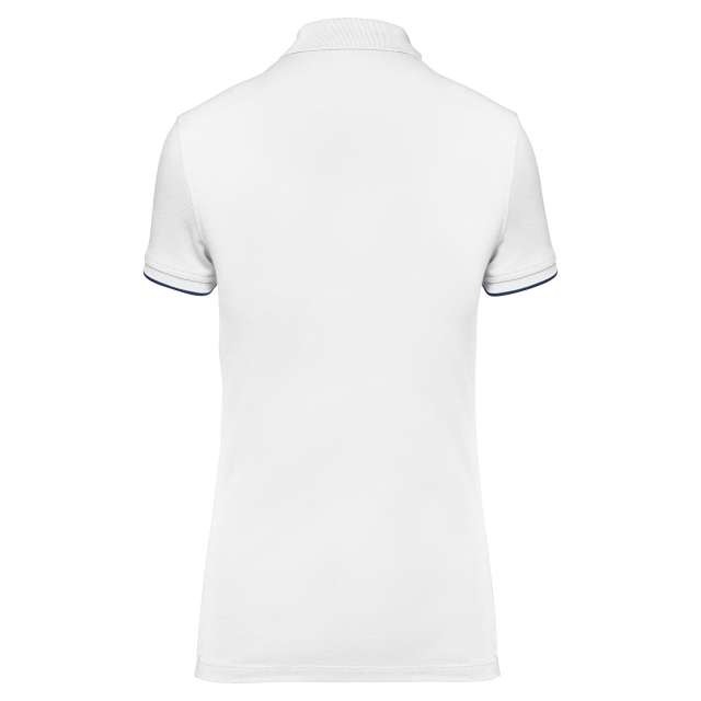 LADIES' SHORT-SLEEVED CONTRASTING DAYTODAY POLO SHIRT
