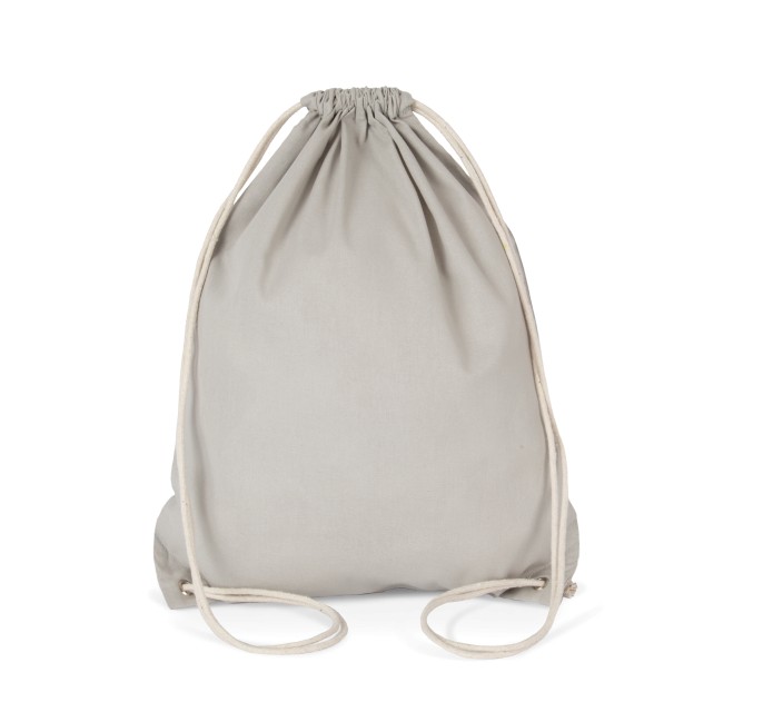 COTTON DRAWSTRING BACKPACK