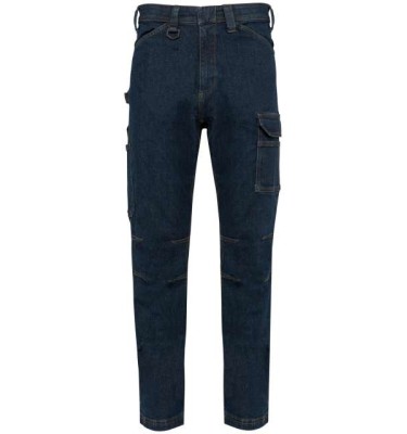 MEN'S MULTIPOCKET DENIM TROUSERS