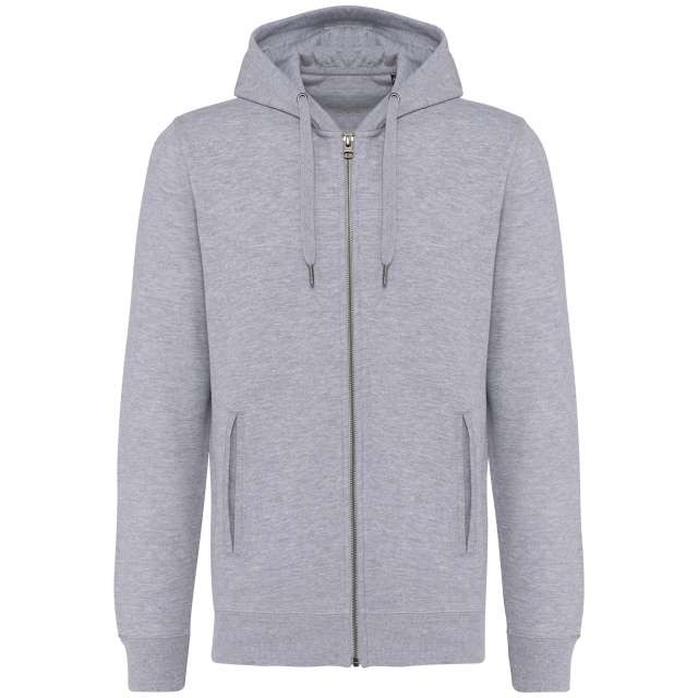 UNISEX ECO-FRIENDLY FRENCH TERRY ZIPPED HOODED SWEATSHIRT