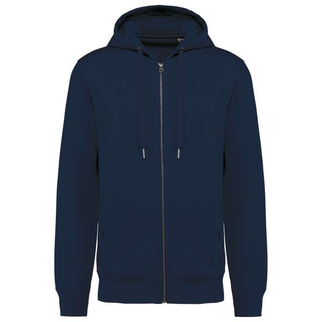 UNISEX ECO-FRIENDLY FRENCH TERRY ZIPPED HOODED SWEATSHIRT