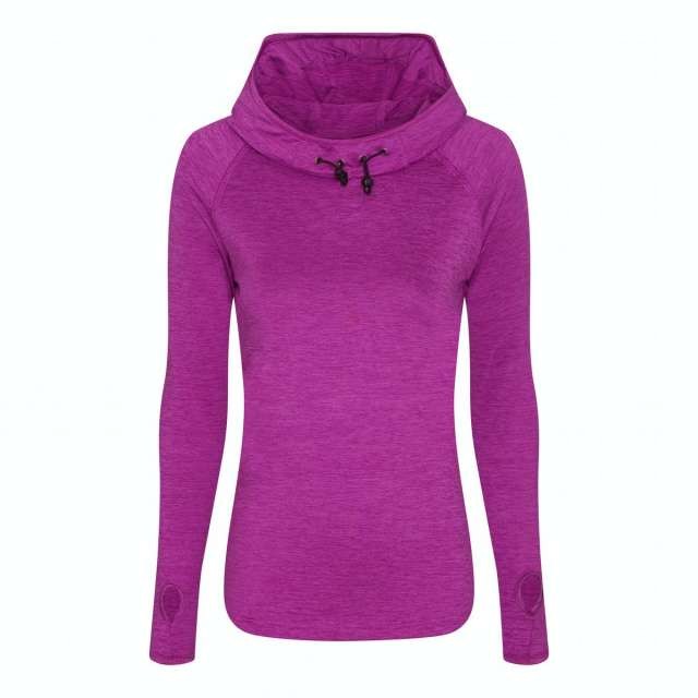 WOMEN'S COOL COWL NECK TOP