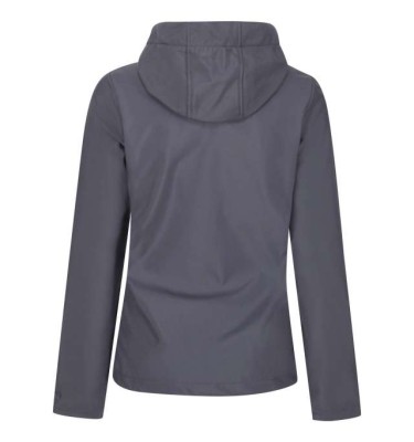 WOMEN'S VENTURER 3 LAYER HOODED PRINTABLE SOFTSHELL JACKET
