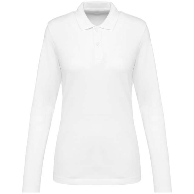LADIES' LONG-SLEEVED SUPIMA® POLO SHIRT
