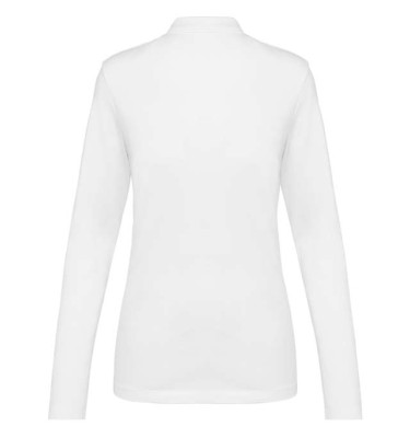 LADIES' LONG-SLEEVED SUPIMA® POLO SHIRT