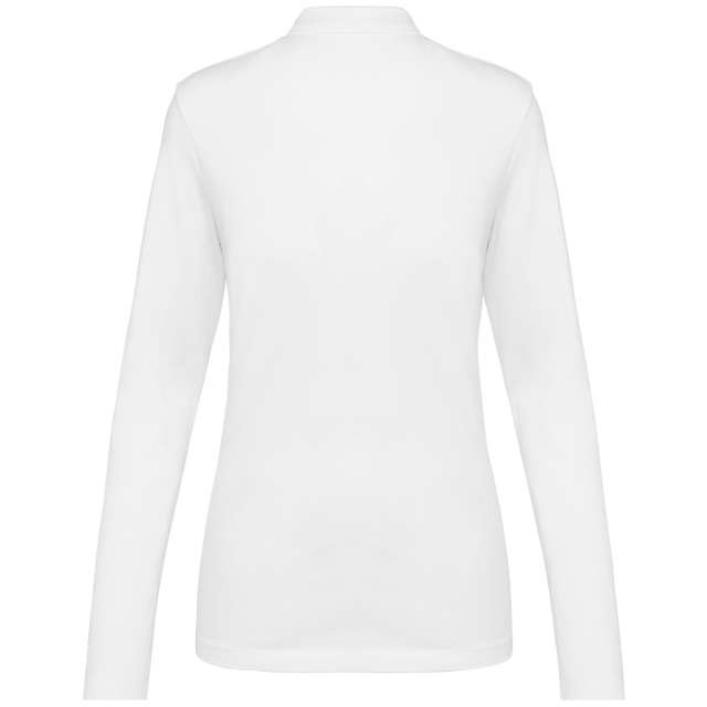 LADIES' LONG-SLEEVED SUPIMA® POLO SHIRT
