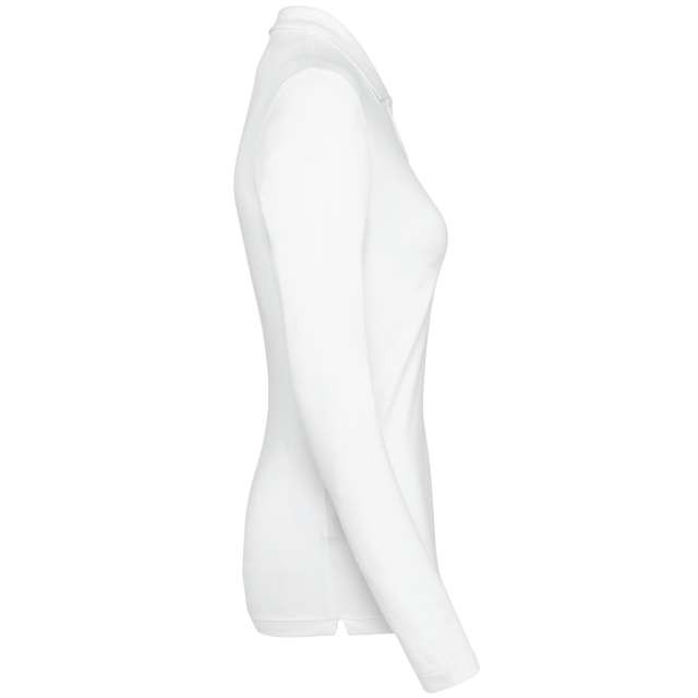 LADIES' LONG-SLEEVED SUPIMA® POLO SHIRT