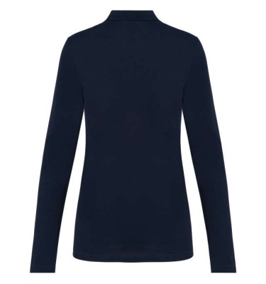 LADIES' LONG-SLEEVED SUPIMA® POLO SHIRT