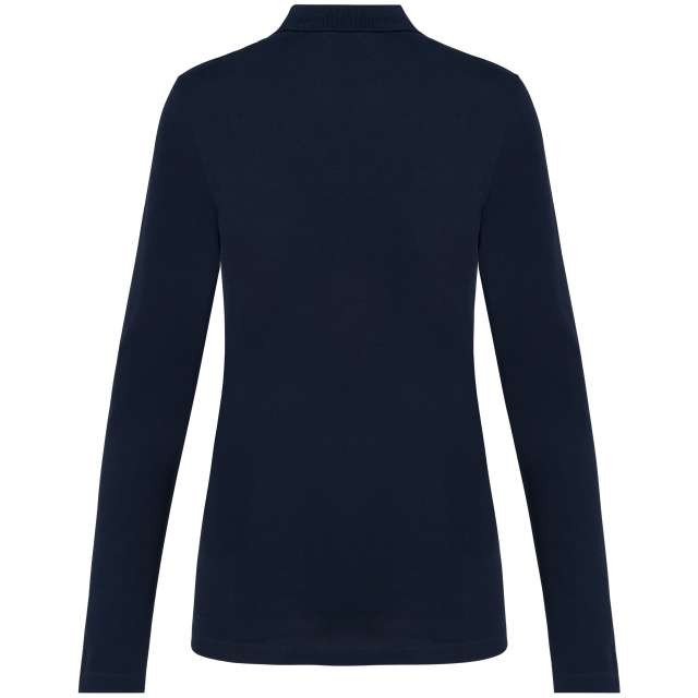 LADIES' LONG-SLEEVED SUPIMA® POLO SHIRT
