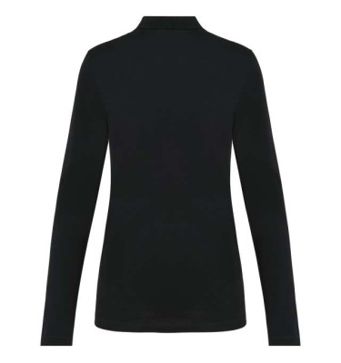 LADIES' LONG-SLEEVED SUPIMA® POLO SHIRT