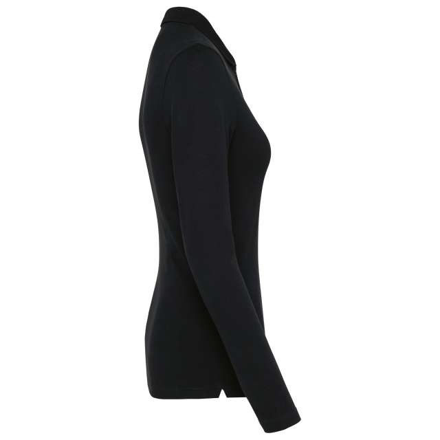 LADIES' LONG-SLEEVED SUPIMA® POLO SHIRT