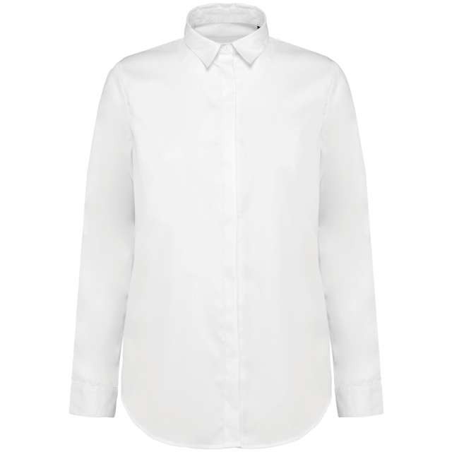 LADIES' LONG-SLEEVED TWILL SHIRT
