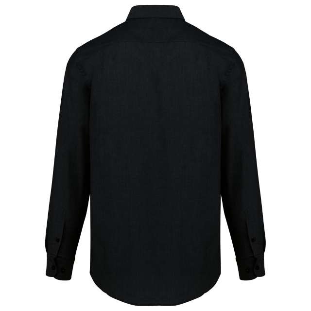 MEN'S LONG-SLEEVED OXFORD SHIRT