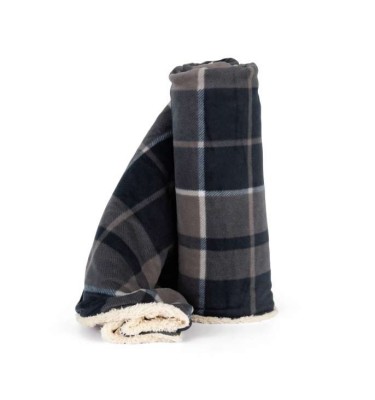 Storm grey/navy checked